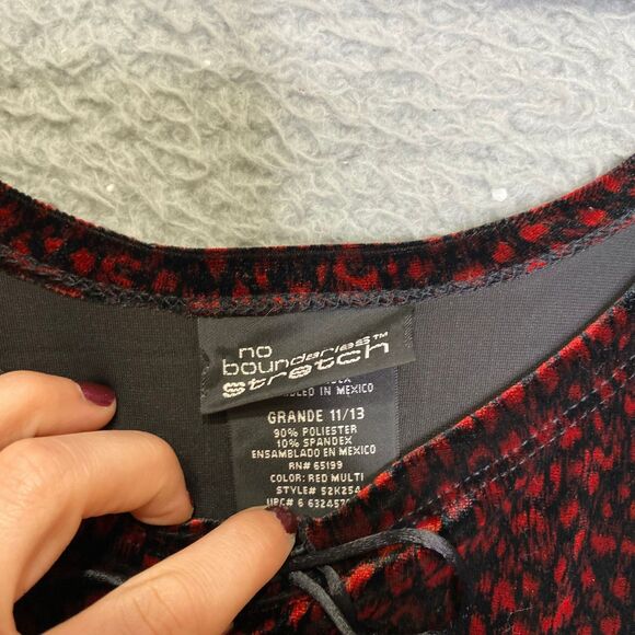 Vintage No Boundaries bell sleeve top gothic grunge witchy whimsigoth y2k L - Picture 4 of 8